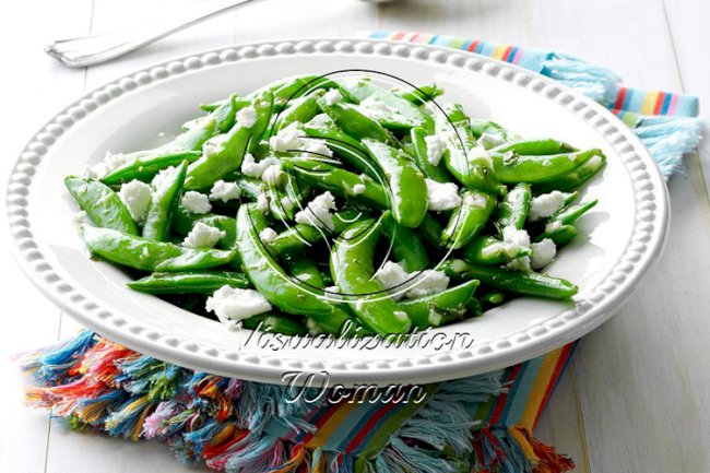 Minted Sugar Snap Pea Salad