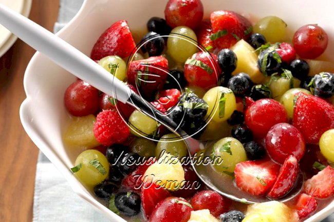 Pina Colada Fruit Salad