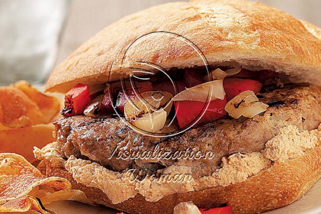 Tomato-Basil Turkey Burgers