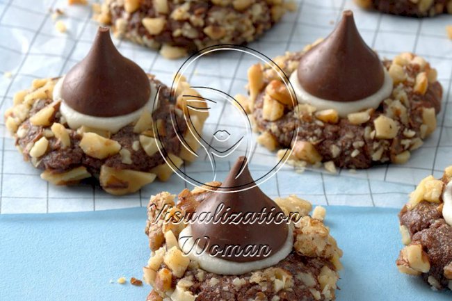 Chocolate Thumbprint Cookies