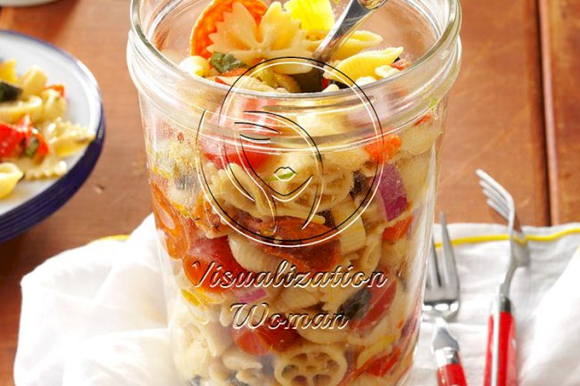 Pasta Salad in a Jar