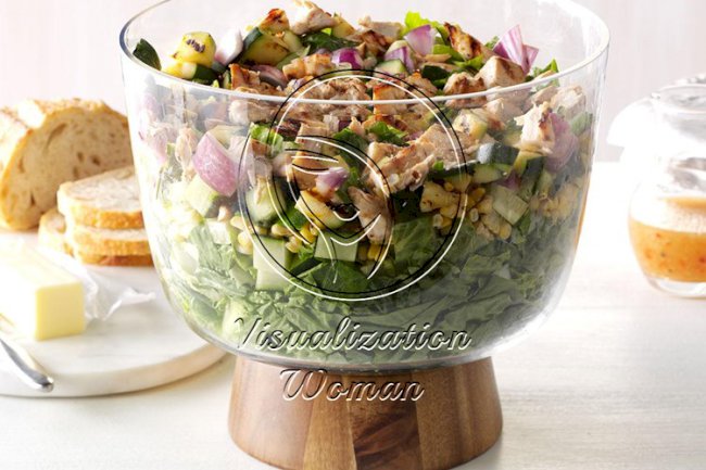 Grilled Chicken Chopped Salad