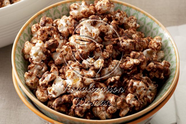 Chocolate-Mint Popcorn