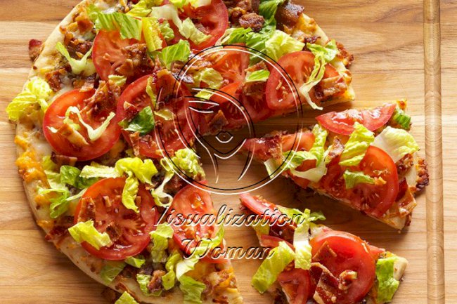 BLT Pizza