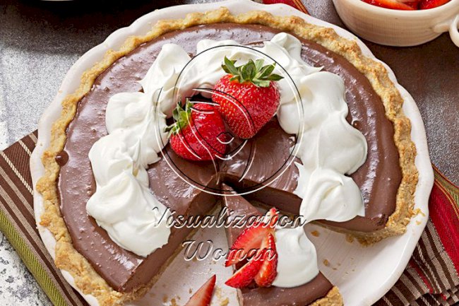 Tofu Chocolate Pie