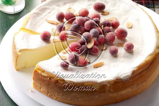 Amaretto Ricotta Cheesecake