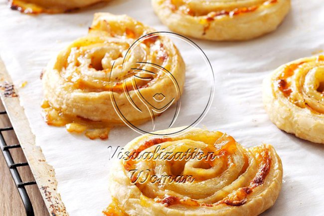 Apricot Turkey Pinwheels