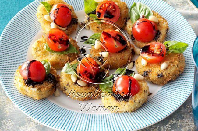 Crispy Goat Cheese Appetizers