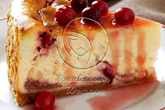 Winning Cranberry Cheesecake