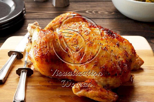 Glazed Roast Chicken