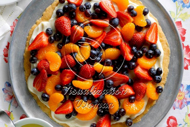 Makeover Fruit Pizza