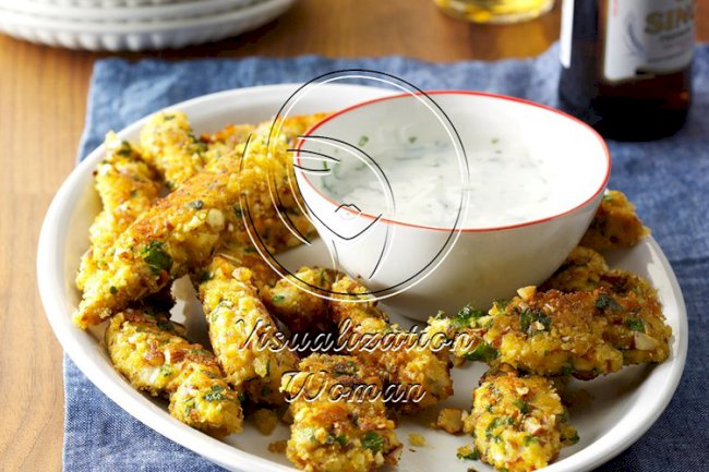 Nutty Chicken Strips