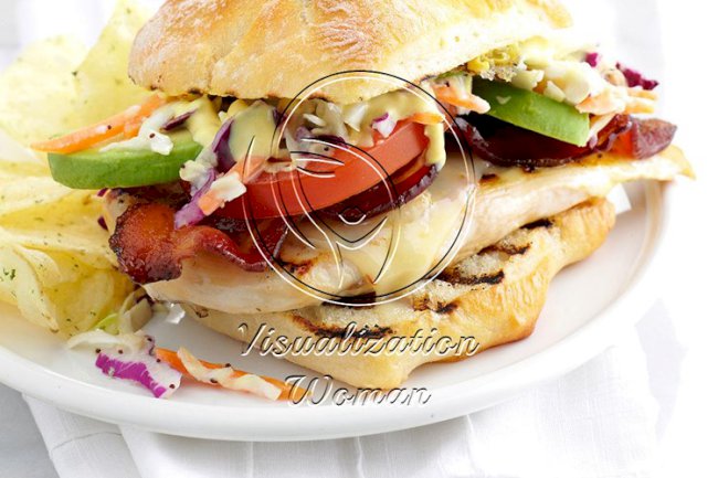 Loaded Grilled Chicken Sandwich