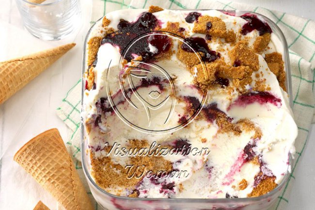 Blueberry Cheesecake Ice Cream