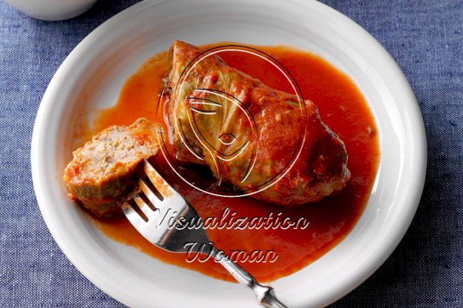 Turkey Sausage Cabbage Rolls