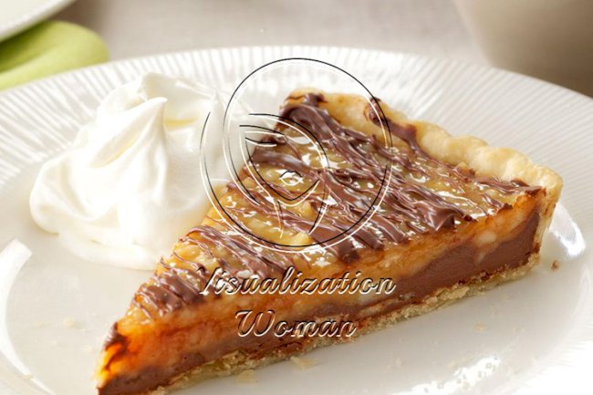 Chocolate-Nut Caramel Tart