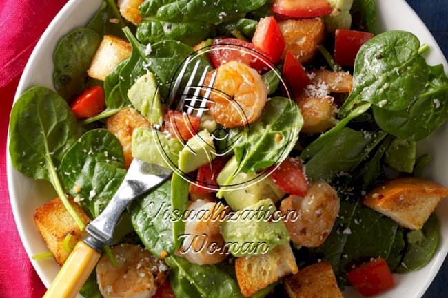 Shrimp Panzanella Salad