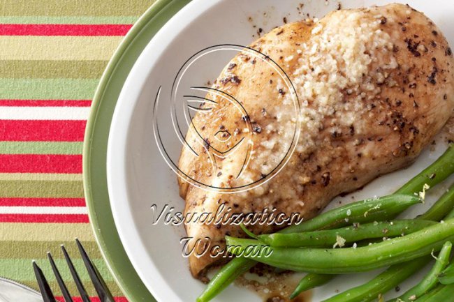 Microwaved Parmesan Chicken