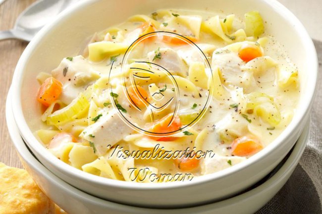 Soupy Chicken Noodle Supper