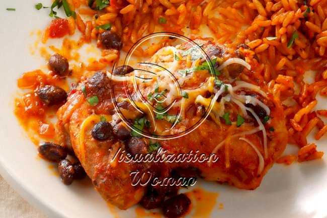 Chipotle Chicken with Spanish Rice