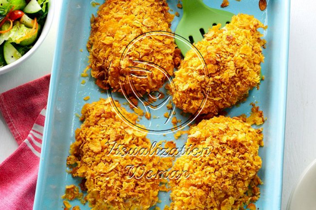 Crumb-Coated Ranch Chicken