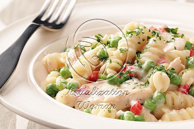Lemon Chicken Primavera
