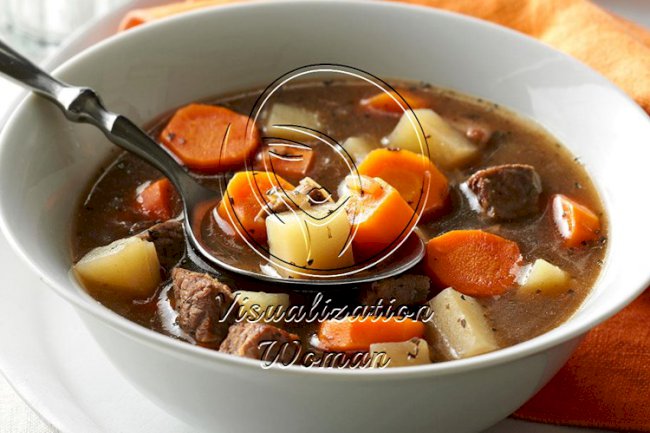 Vegetable Steak Soup