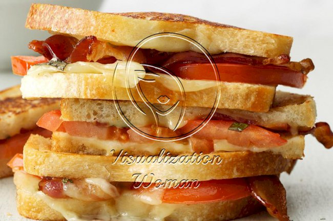 Grilled Bacon-Tomato Sandwiches