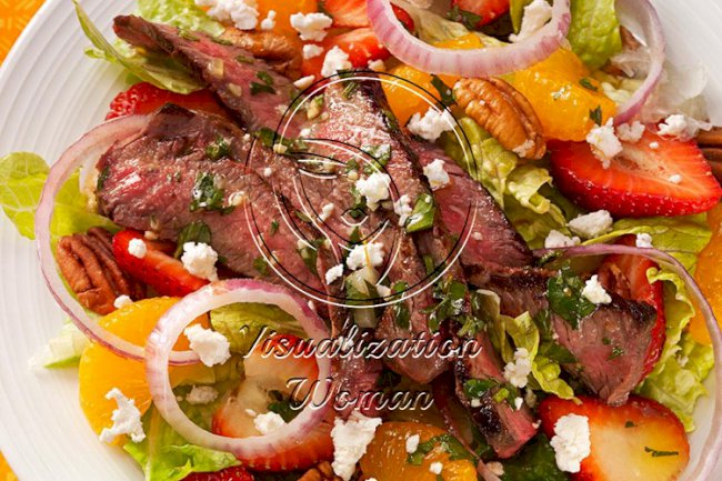 Citrus Steak Salad