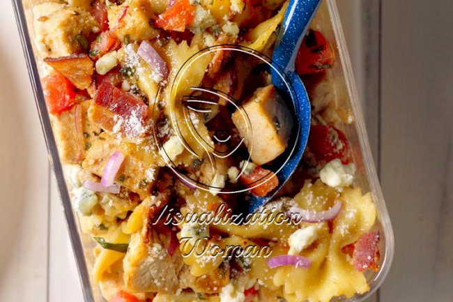 Balsamic Chicken Pasta Salad