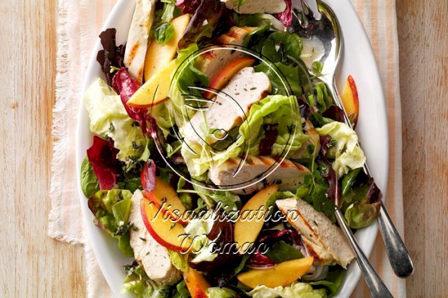 Nectarine Chicken Salad