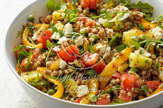 Summer Salad by the Lake
