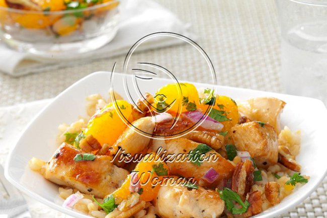 Chicken with Mandarin Salsa