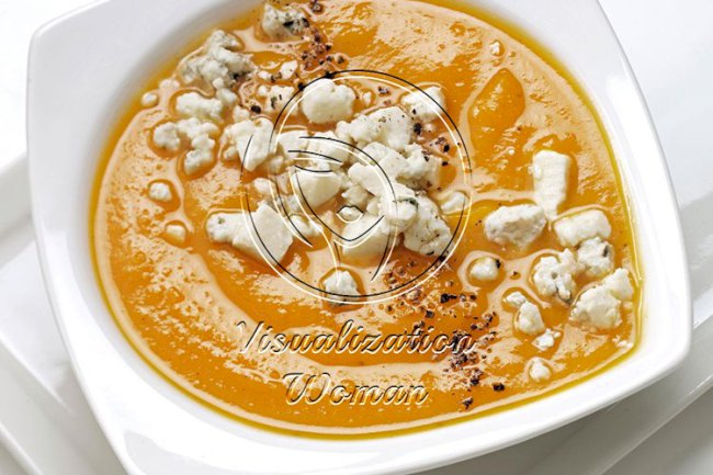 Roasted Garlic Butternut Soup