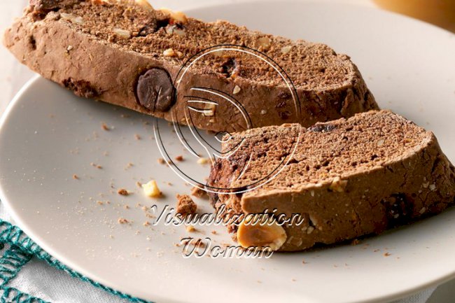 Double Chocolate, Orange and Hazelnut Biscotti