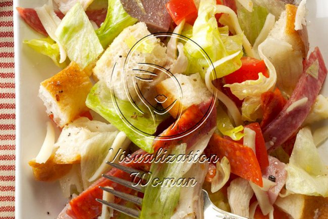 Meat Lover’s Bread Salad