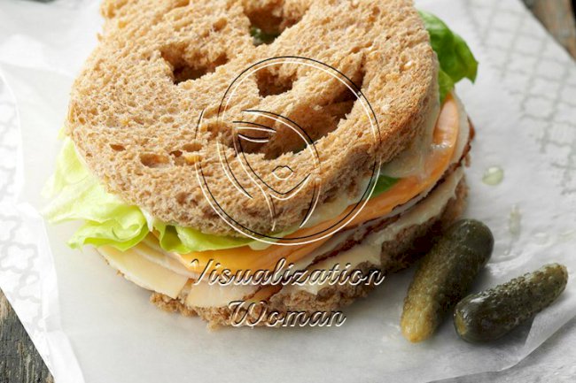 Jack-o’-Lantern Sandwiches