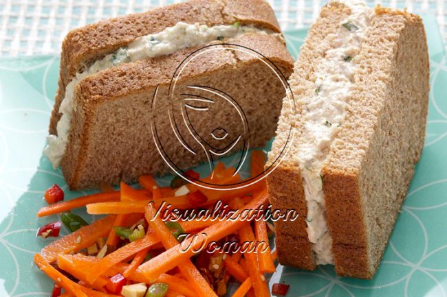 Curry & Parmesan Tuna Salad