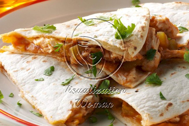 Barbecue Chicken Quesadillas