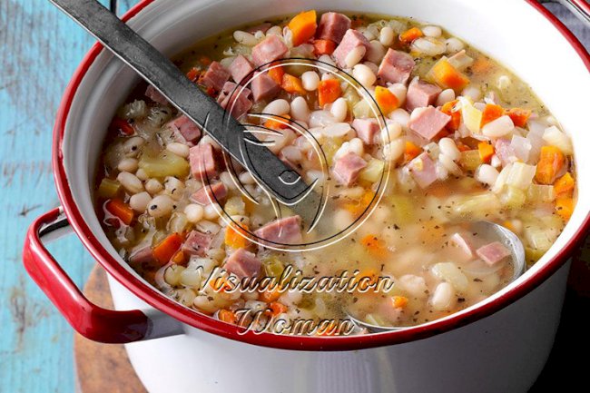 Campfire Bean ‘N’ Ham Soup
