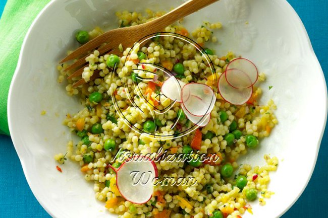 Peas & Pepper Pasta Salad