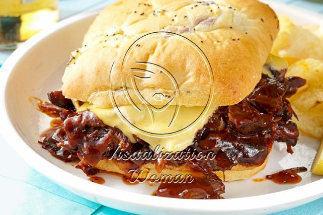 Tex-Mex Shredded Beef Sandwiches