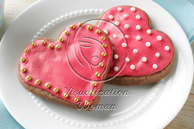 Chocolate-Raspberry Cutout Cookies