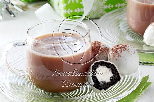 Hot Chocolate Cake Balls