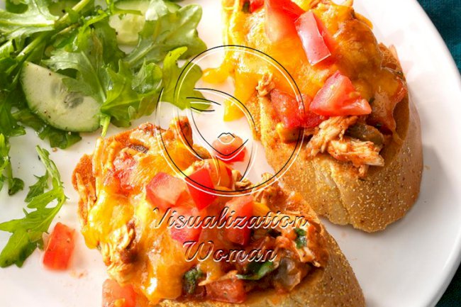 Slow-Cooker Chicken Enchilada Melts
