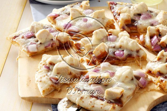 Barbecued Chicken Pizza