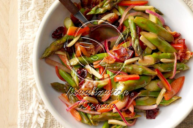 Balsamic Asparagus Salad
