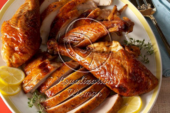 Honey-Citrus Glazed Turkey
