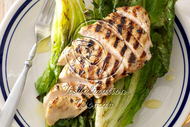 Grilled Basil Chicken