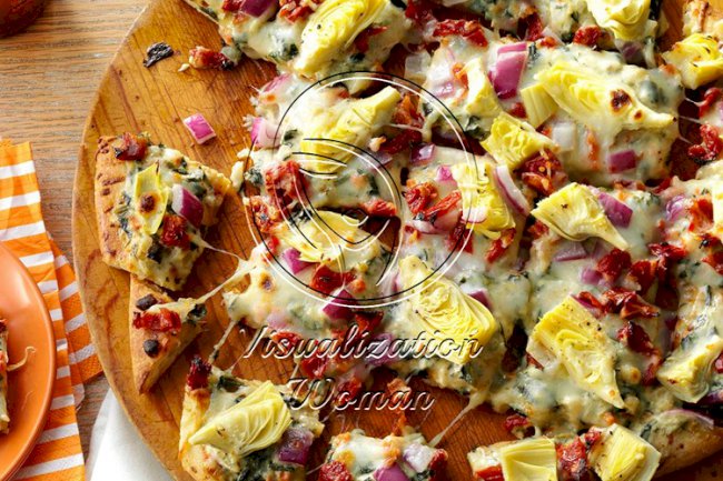 Artichoke & Spinach Dip Pizza